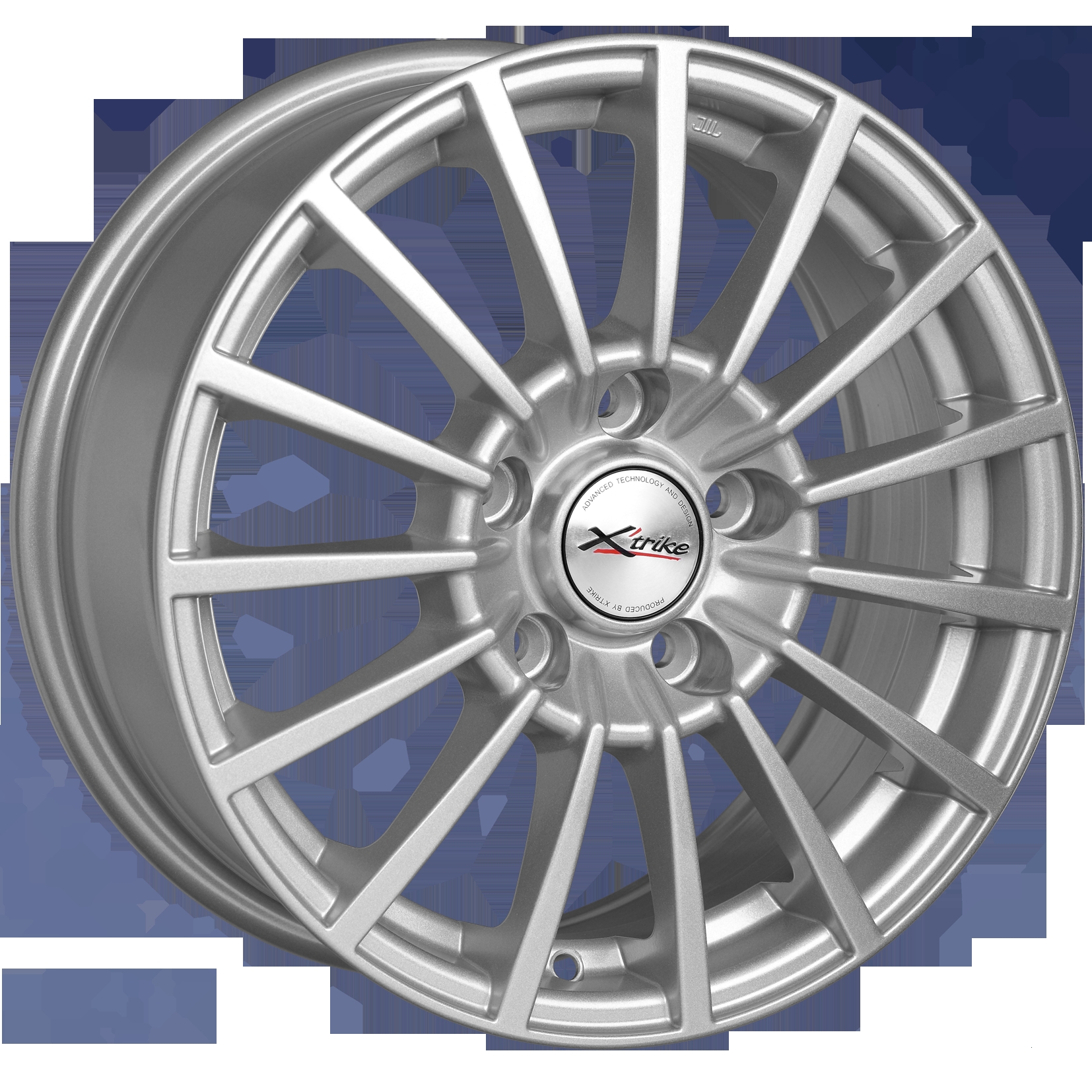 

Диск 6.5x15 5x114.3 ET38.0 D67.1 Xtrike X-106