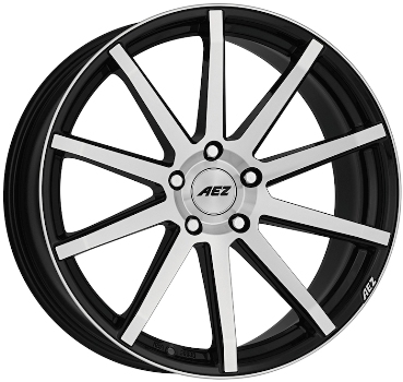

Диск 8x18 5x112 ET48.0 D70.1 AEZ Straight