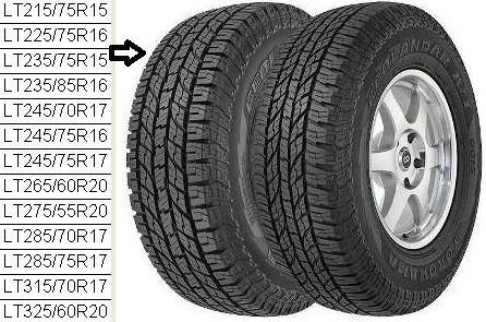 

Зимняя шина 11.5/32 R15 113S Yokohama G015 Geolandar