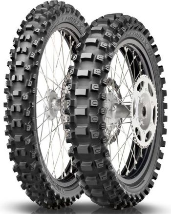 

Летняя мотошина 100/100 R18 59M Dunlop Geomax MX33